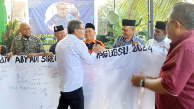 Pilgub 2024, Tokoh dan Elemen Masyarakat Deklarasikan Abyadi Siregar Calon Wakil Gubernur