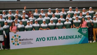 Ikafeb USU Gelar Charity Golf Tournament USU Rektor Cup 2023