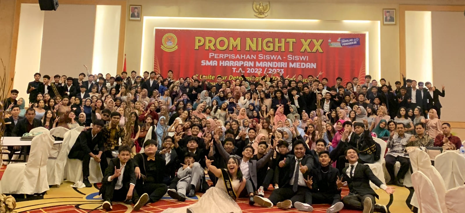 Prom Night SMA Harapan Mandiri Berlangung Sukses