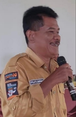 Komisioner KPU Simalungun Kordiv Patmas dan SDM, Puji Rahmad Harahap. Waspada/Ist