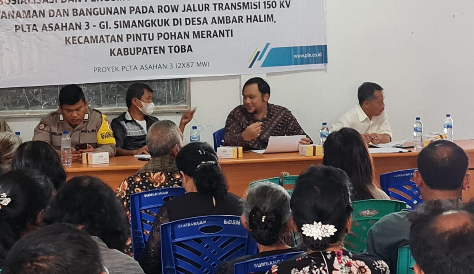 Kegiatan sosialisasi dan hasil inventarisasi itu di hadapan masyarakat Desa Ambar Halim, Kecamatan Pintu Pohan Meranti dan Kecamatan Parmaksian, Kabupaten Toba, Sumut.