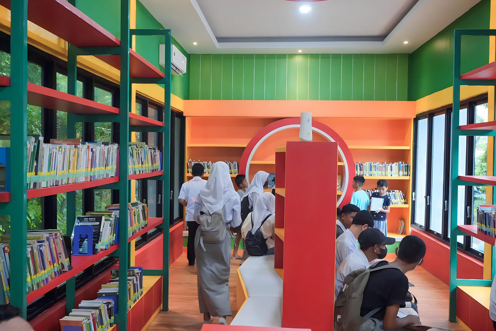 Pemko Medan Buka Perpustakaan Cabang Taman Beringin