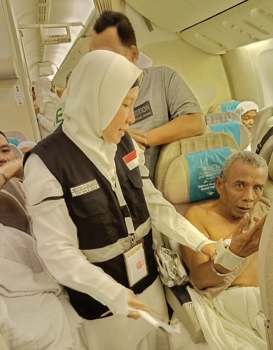 Tiba Di Jeddah, Calhaj Labura Dalam Kondisi Sehat