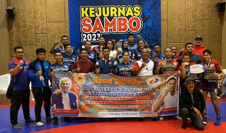 Venue Sambo Di Medan, Empat Emas Sumut Kejurnas