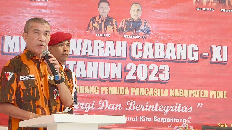 Pemuda Pancasila Aceh Diingatkan Netral Pada Pemilu 2024