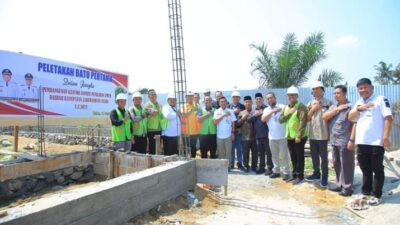 Bupati Letakkan Batu Pertama Pembangunan Gedung KPUD Labura