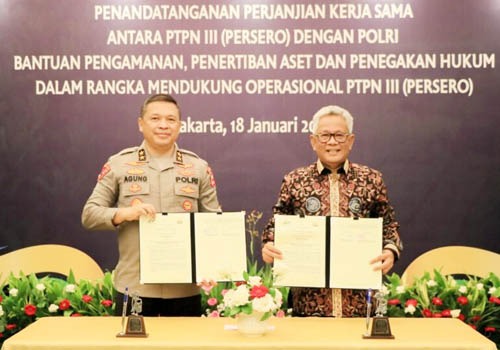 PT PND Dukung Perjanjian Kerja Sama Holding PTPN Group Dengan Polri