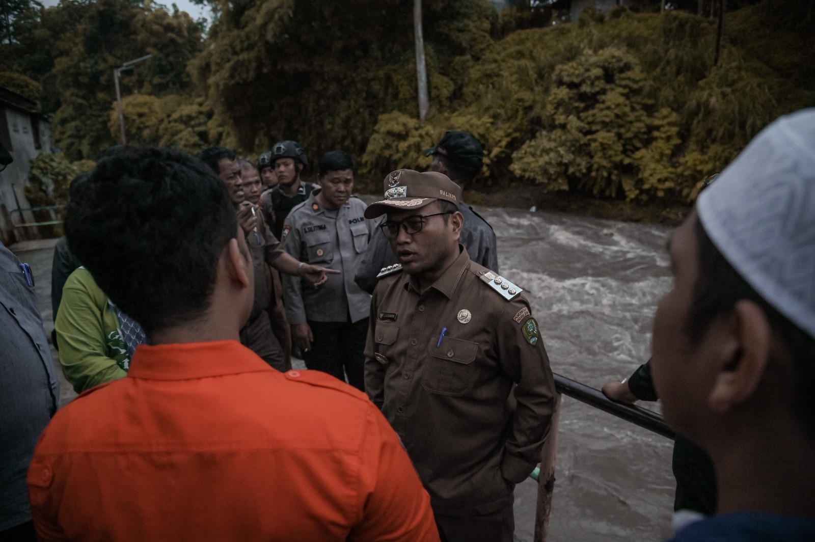 2 Anak Hanyut Dari Bawah Jembatan Siborang Sidimpuan