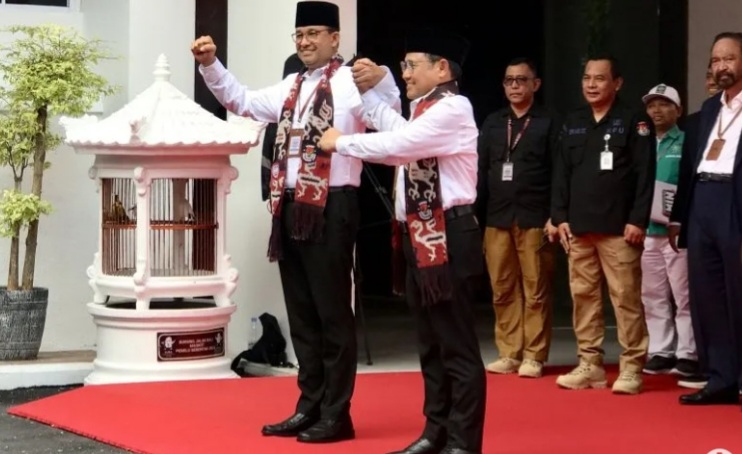 Anies-Cak Imin Resmi Mendaftar Ke KPU