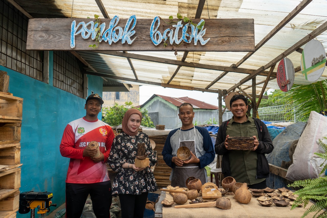 Pondok Kelapa Coco and Art, UMKM Medan Yang Manfaatkan Limbah Untuk Handycraft