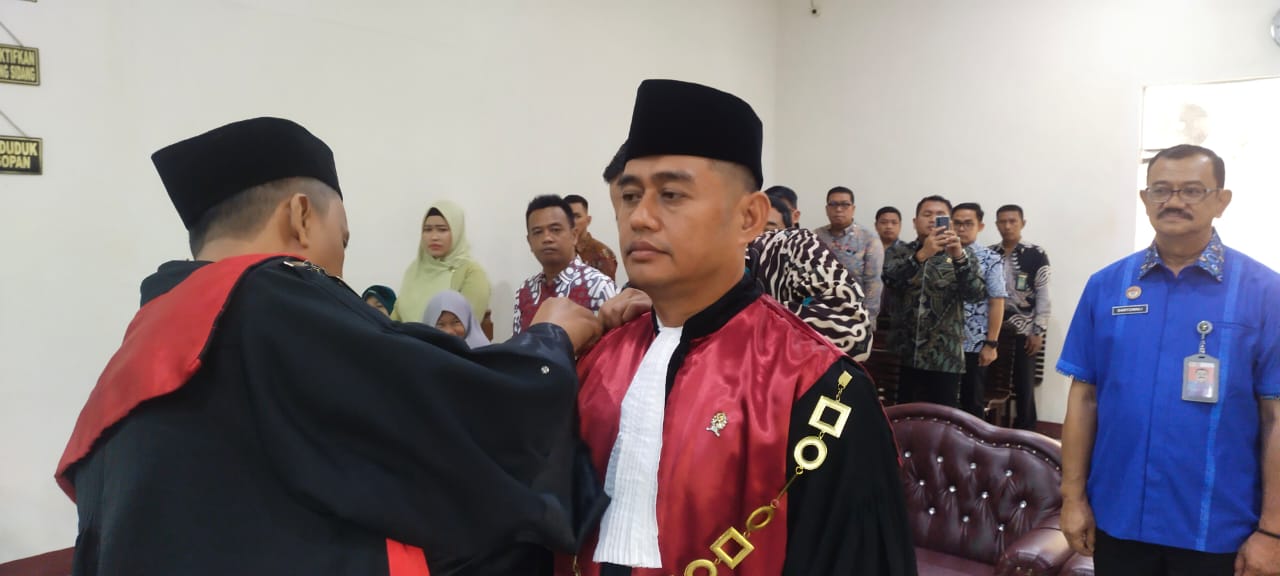 Hasnul Tambunan Dilantik Jadi Wakil Ketua PN Madina