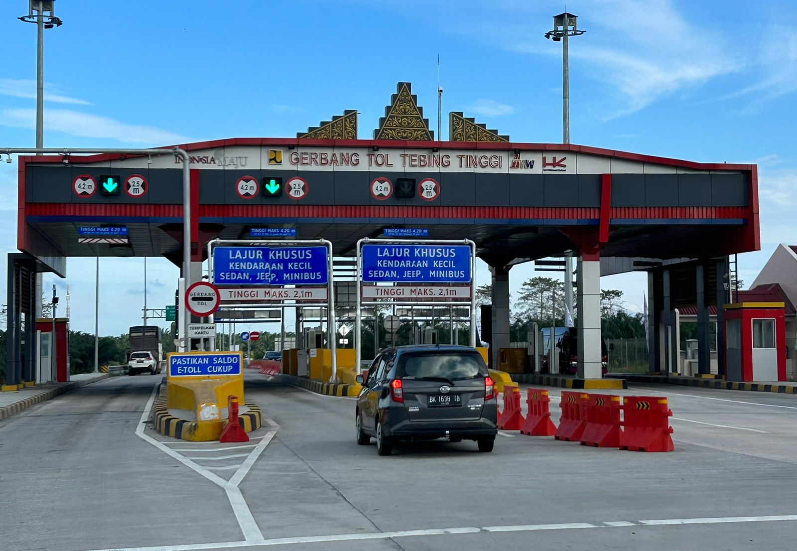 GT Tol Sinaksak Ramai Lancar, Tol Tebingtinggi Sepi Total