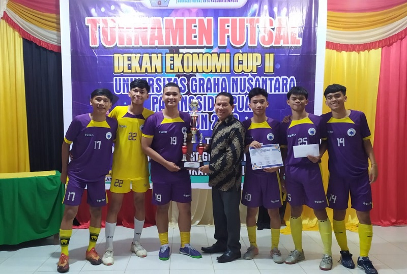 Turnamen Futsal Dekan Ekonomi Cup II UGN Padangsidimpuan Sukses, Ini Juaranya