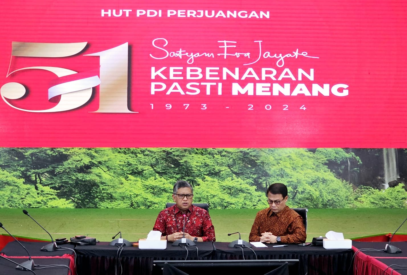 Ini Makna Tema "Satyam Eva Jayate" HUT Ke-51 PDI Perjuangan