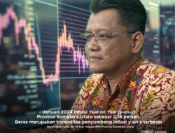 Sumut Inflasi 2,16 Persen Di Januari 2024