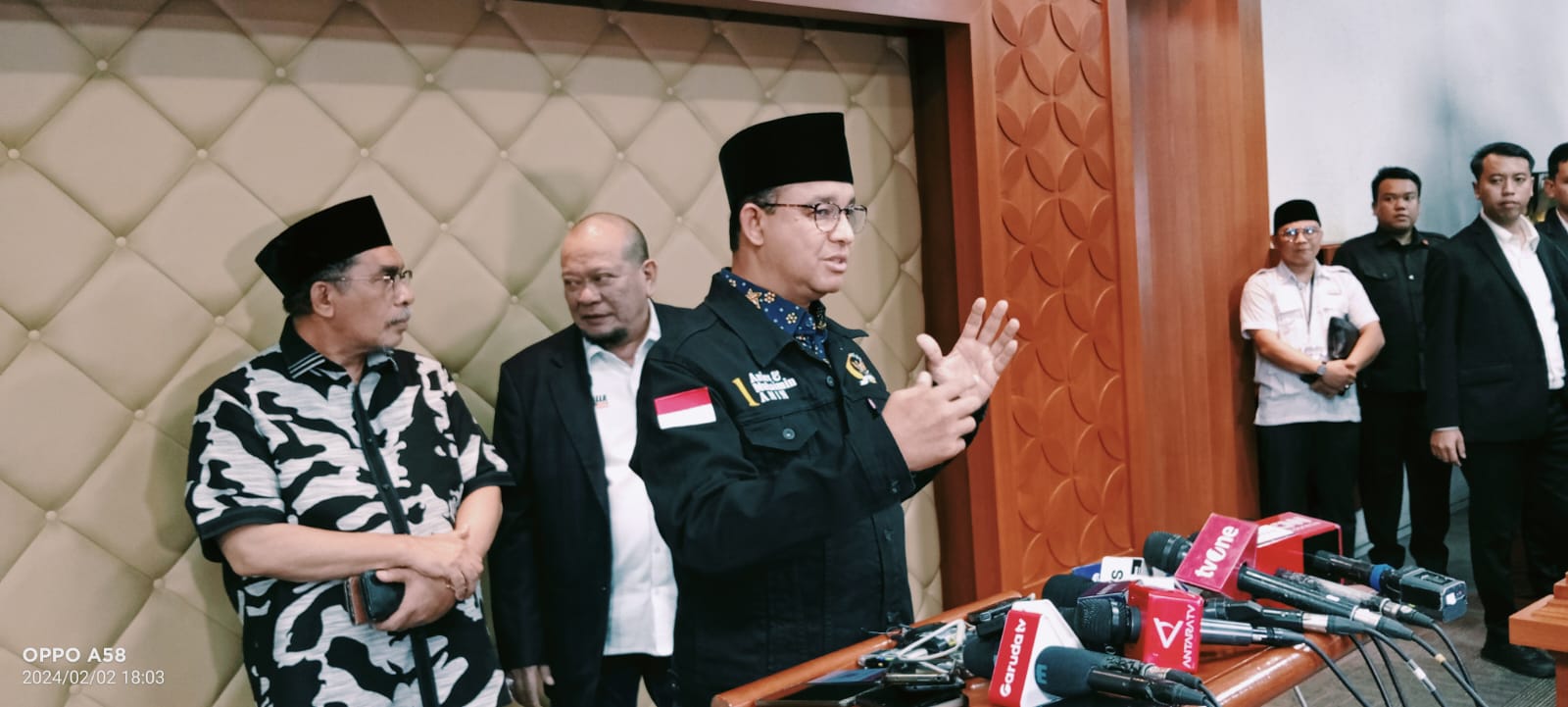 Wakil Ketua DPD Tanya Soal Disparitas Anggaran Pusat-Daerah Pada Capres Anies