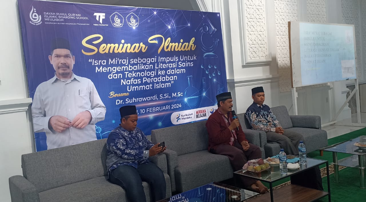 Dayah Ruhul Qurani Gelar Isra Mikraj Berbasis Sains