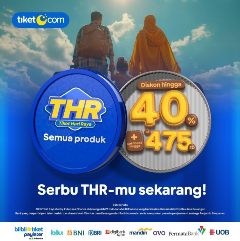 Diskon Libur Lebaran Dari Tiket.com: Jadikan Liburan Penuh Kebersamaan ...