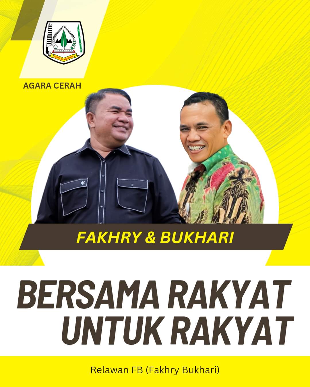 Dukungan ke Salim Fakhry dan dr Bukhari Sp0G semakin menguat sebagai Calon Bupati dan Wakil Bupati Agara. Waspada/Seh Muhammad Amin