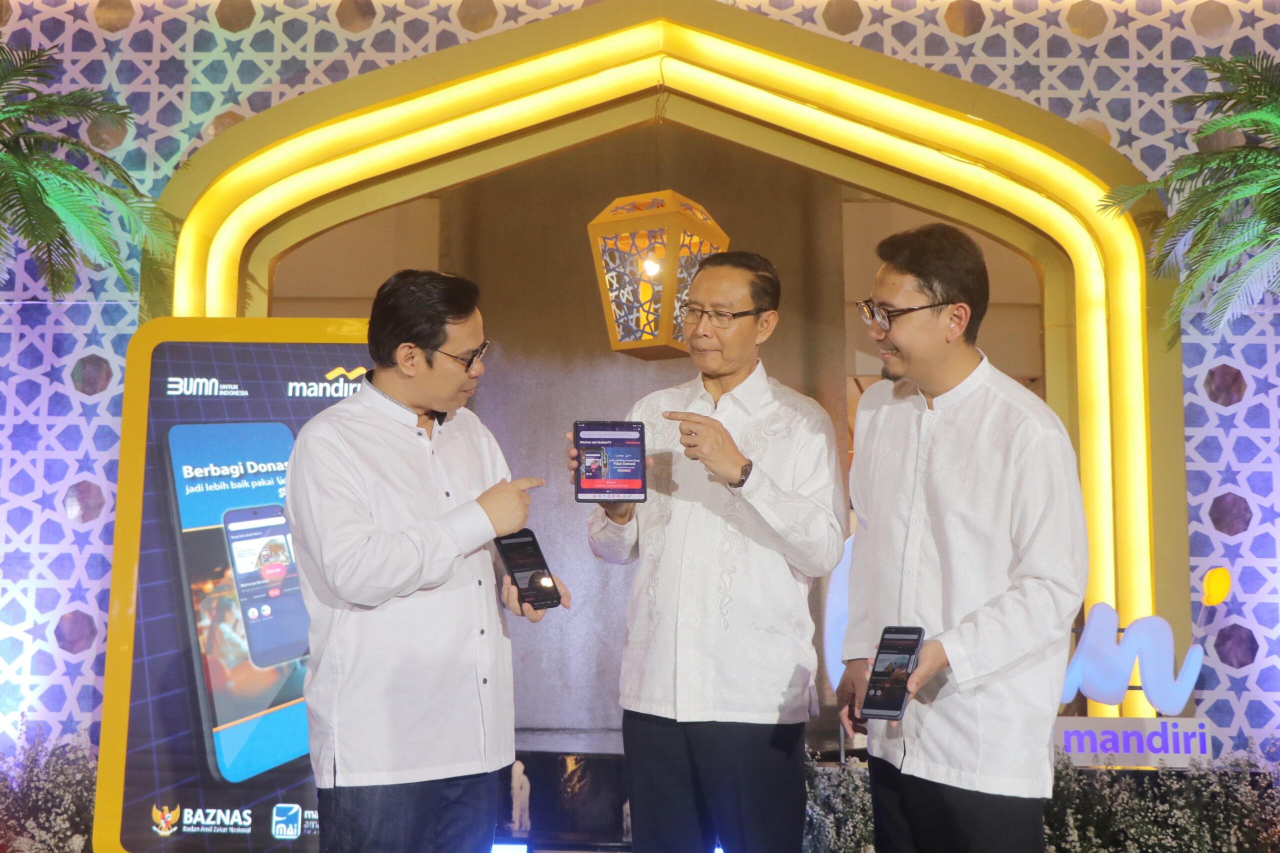 Permudah Berbagi di Bulan Suci, Bank Mandiri Luncurkan Fitur Livin Sukha Donasi