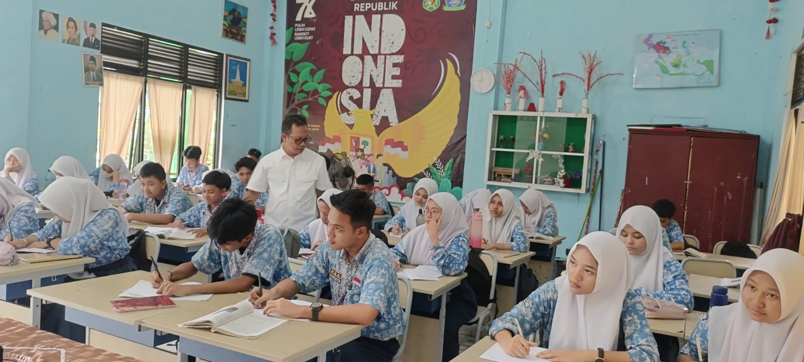 Persiapan UPT SMPN 7 Medan Rampung 285 Siswa Akan Pra UAS