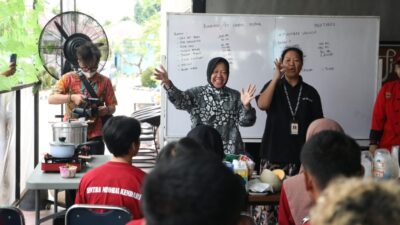 Mensos Semangati Penyandang Disabilitas Belajar Wirausaha