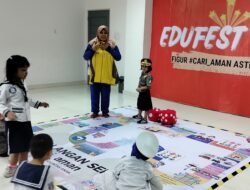 Edufest Figur #Cari_Aman, Tanam Etika Berlalu Lintas Anak Usia Dini