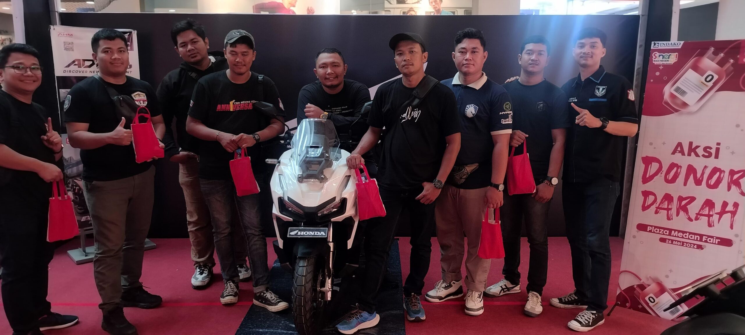 Honda Bikers Medan Aksi Sosial Donor Darah