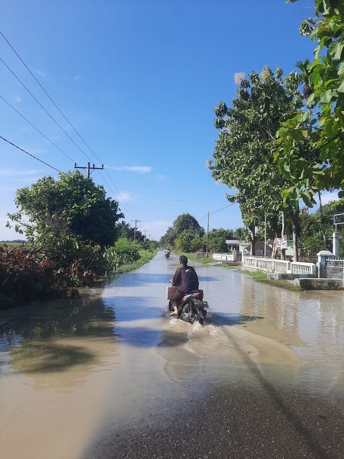 Jalan P.Bandar - Kerasaan Langganan Banjir 