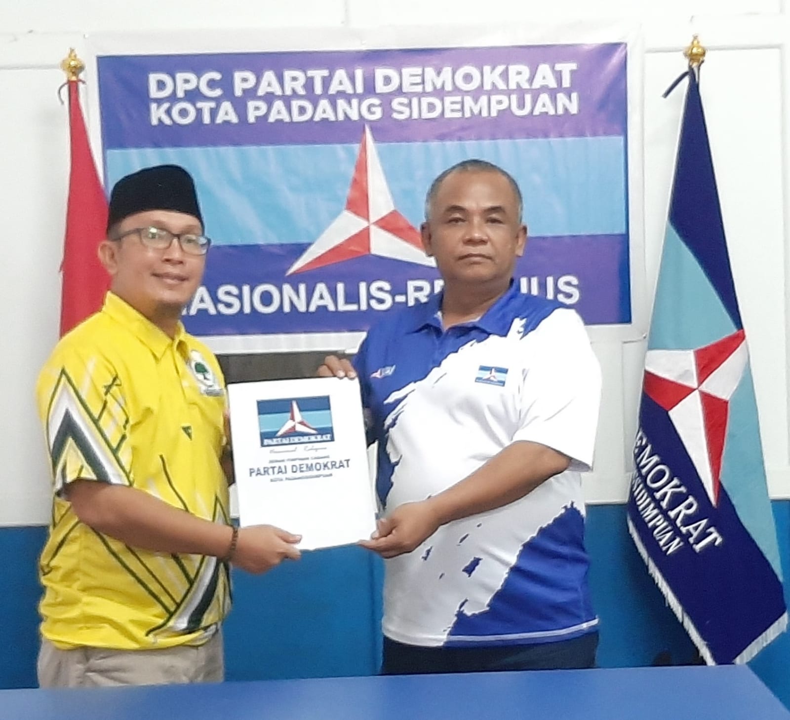 Didatangi Tim Irsan, Partai Demokrat Siap Wujudkan Sidimpuan Bersinar Jilid 2