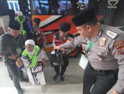 Foto-foto Kloter 9 Tiba Di Asrama Haji Medan