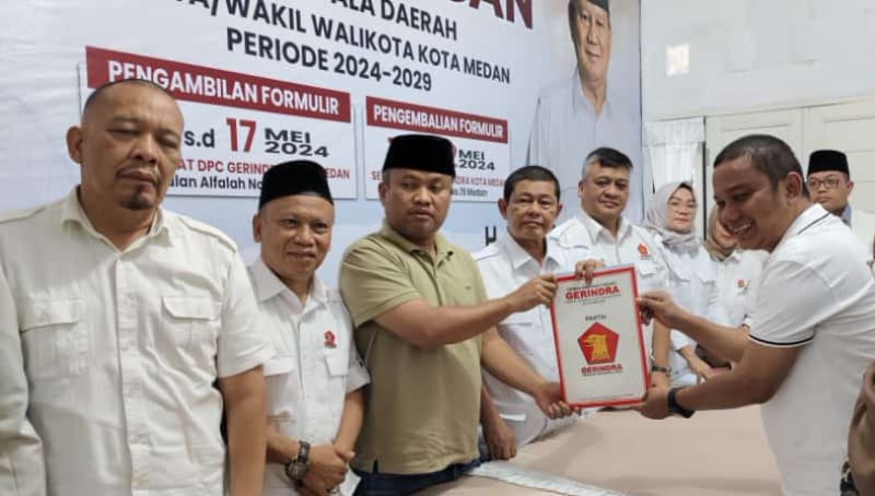 DPD IMM SUMUT Bersama Ormas Lain Ikut Antarkan Bakhtiar Sibarani Daftar Calon Wali Kota Medan