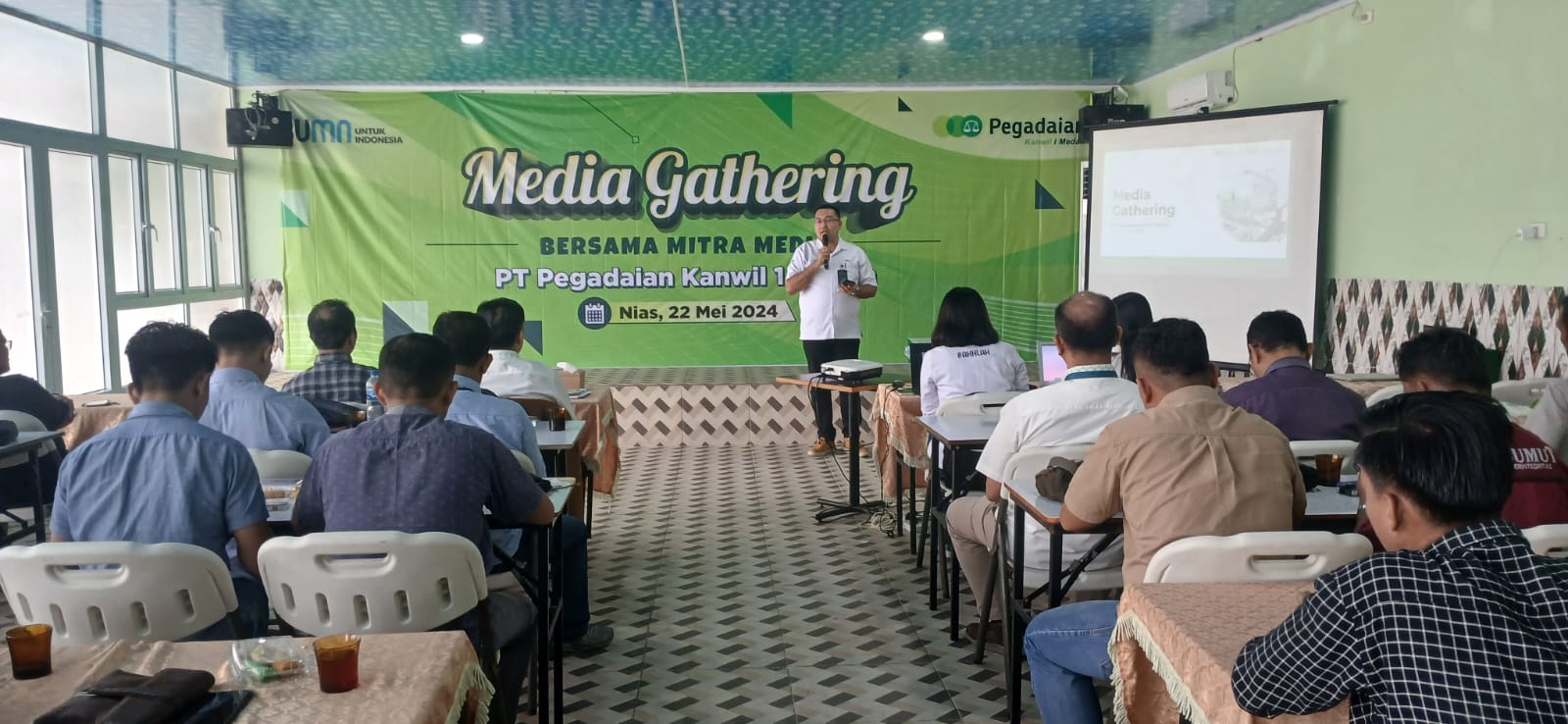 PT Pegadaian Kanwil I Medan Gelar Media Gathering Di Gunungsitoli