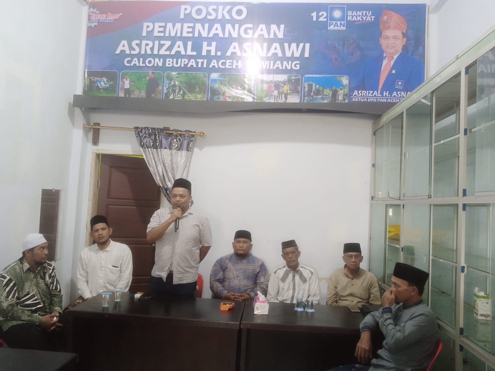 Relawan Buka Posko Pemenangan Asrizal H Asnawi Balon Bupati Aceh Tamiang