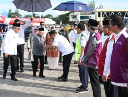 Wapres Lepas Langsung Keberangkatan Calhaj Aceh Besar