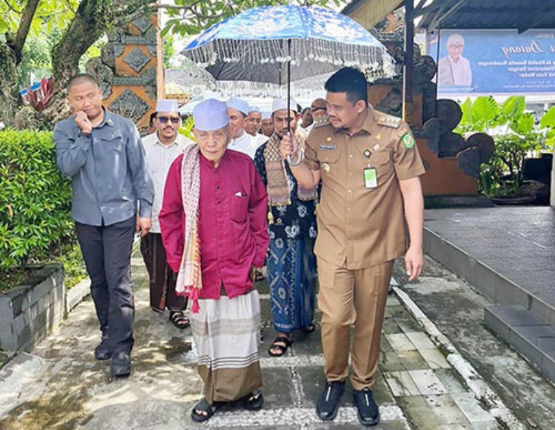 Safari Dakwah Di Medan, Syekh Amran Silaturahmi Bersama Wali Kota Bobby Nasution