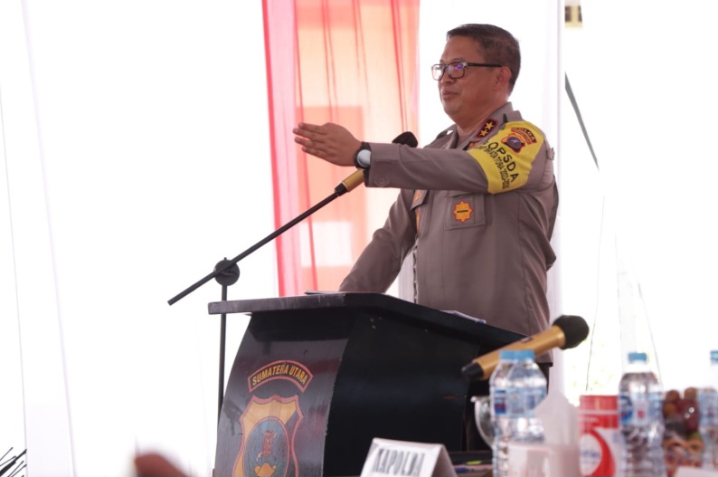 KAPOLDA Sumut, Irjen Pol Agung Setya Imam Effendi. Waspada/ist