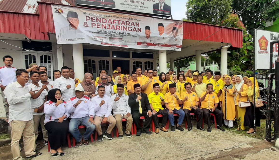 Irsan Lanjutkan! Menggema Di Gerindra Sidimpuan