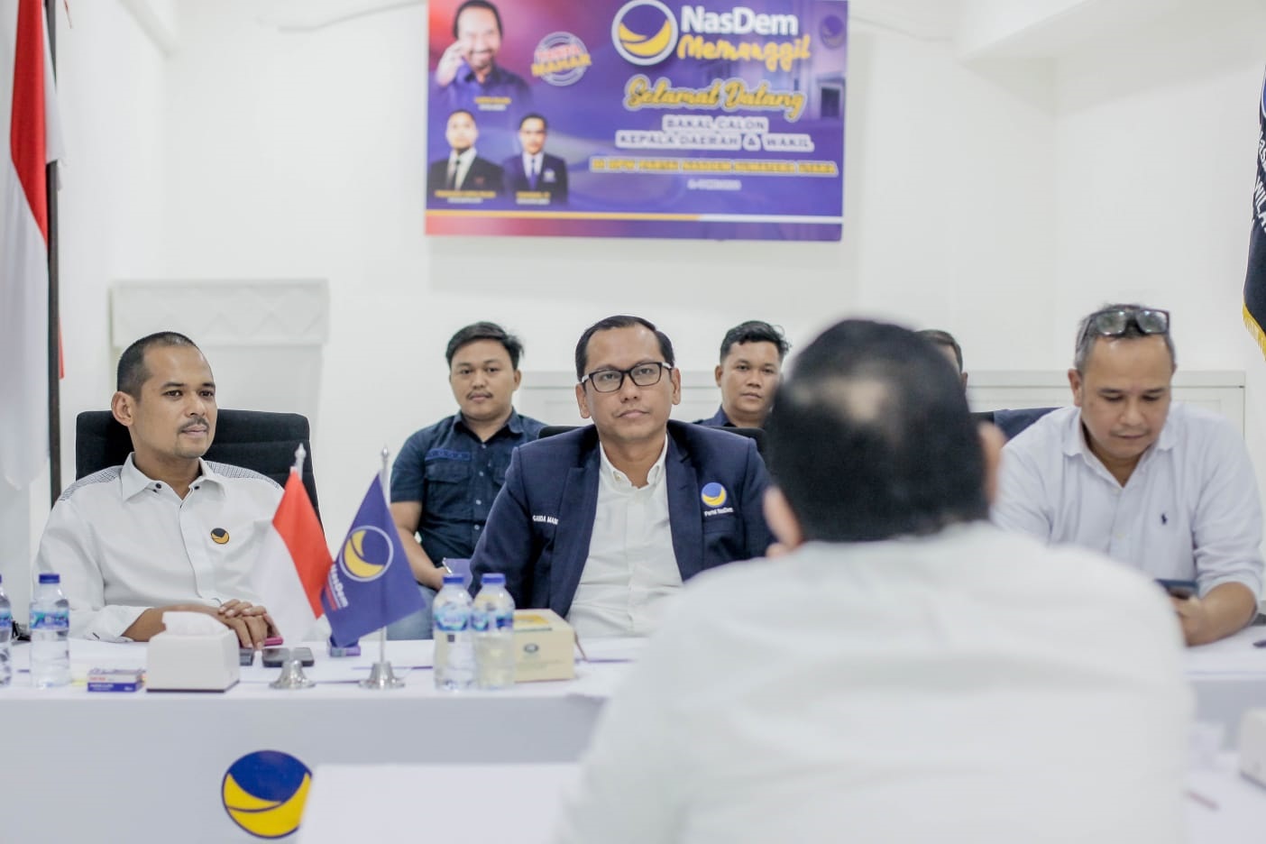 Irsan Efendi Nasution Penuhi Wawancara Partai Nasdem Sumut