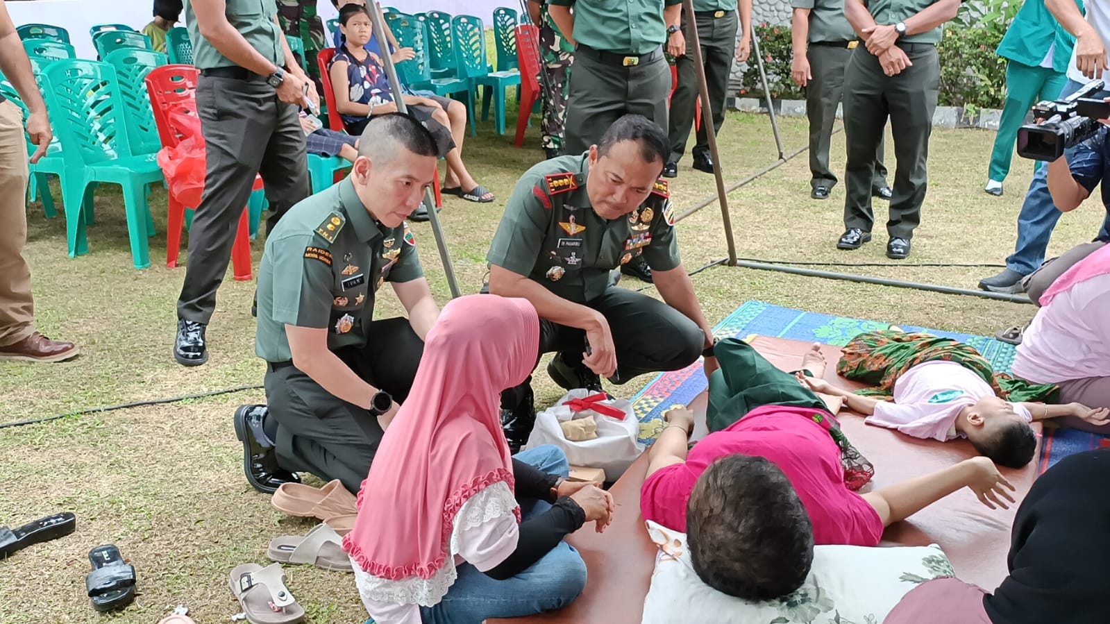 Danrem 022/PT Hadiri Bakti Sosial Sunat Massal Di Yayasan RRABK