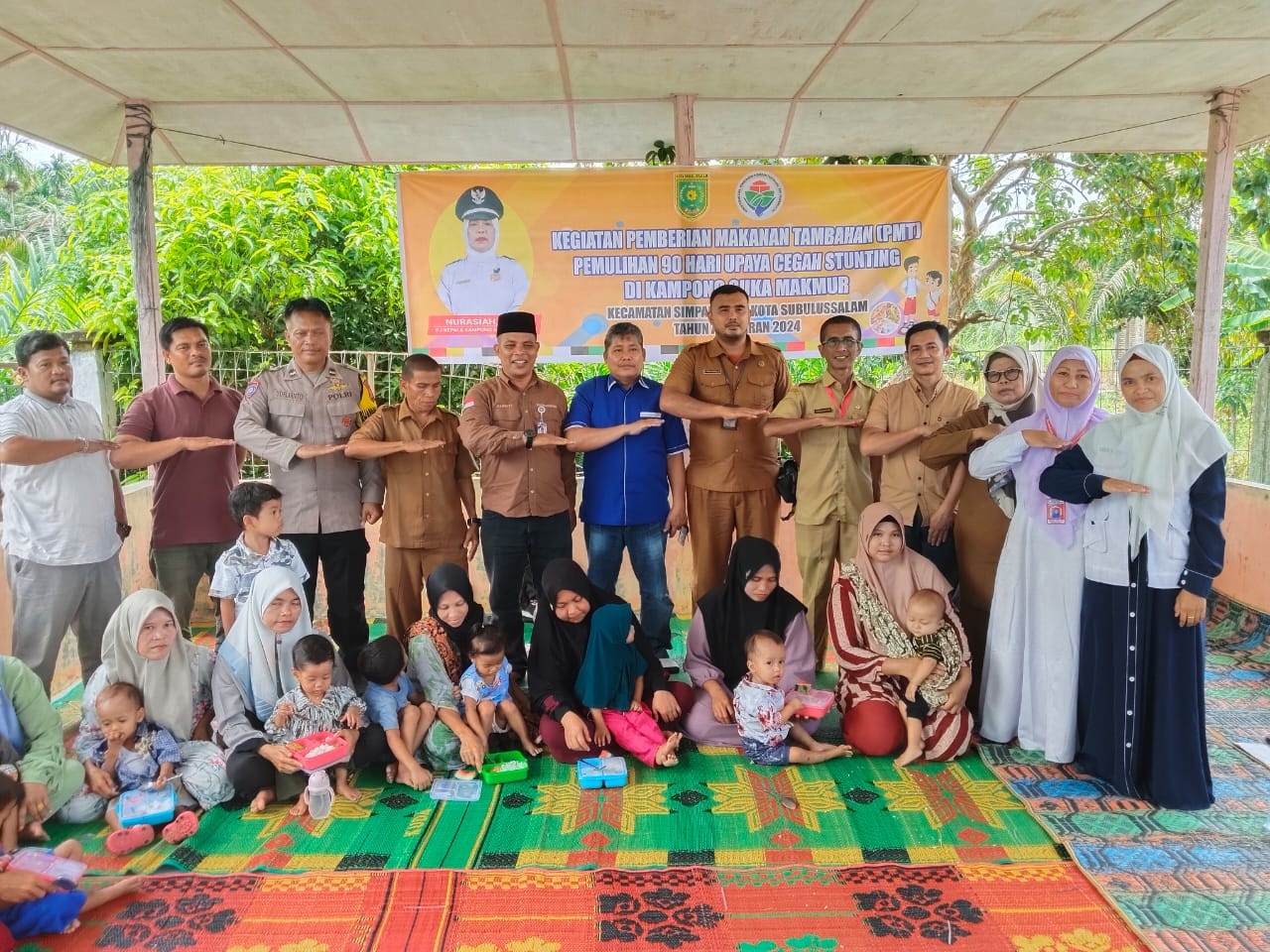 Stunting Di Suka Makmur Menurun