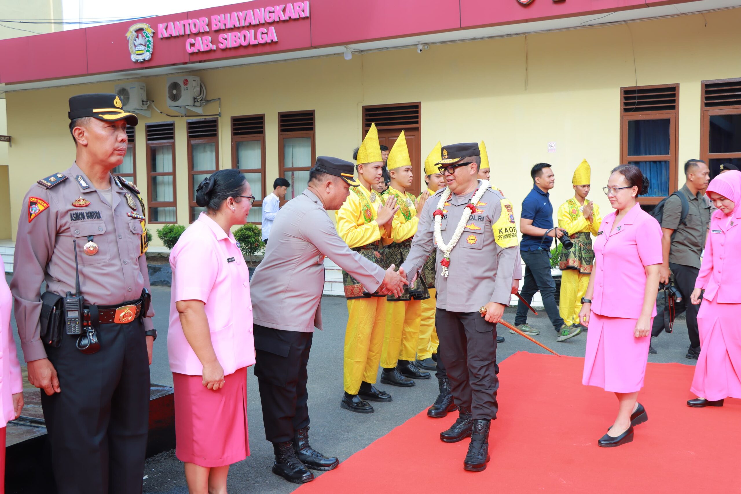 Kapolda Sumut, Irjen Pol Agung Setya Imam Effendi kunker ke Mapolres Sibolga, Sabtu (18/5). Waspada/ist