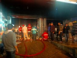 Ruko Sembako Di Siborongborong Terbakar