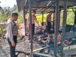 2 Rumah Semi Permanen Di Adiankoting Ludes Dilalap Api