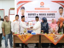 H Zonny Waldi Daftar Ke PKS Didampingi Sejumlah Tokoh