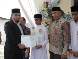 Pj Bupati Buka Tasyakur Tahfidz Angkatan III SMPN 3 Al-Fauzul Kabir Kota Jantho