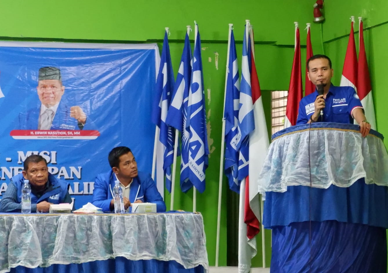 Visi Misi Balon Wali Kota Di PAN Sidimpuan, Tanpa Jon Sujani Dan Letnan