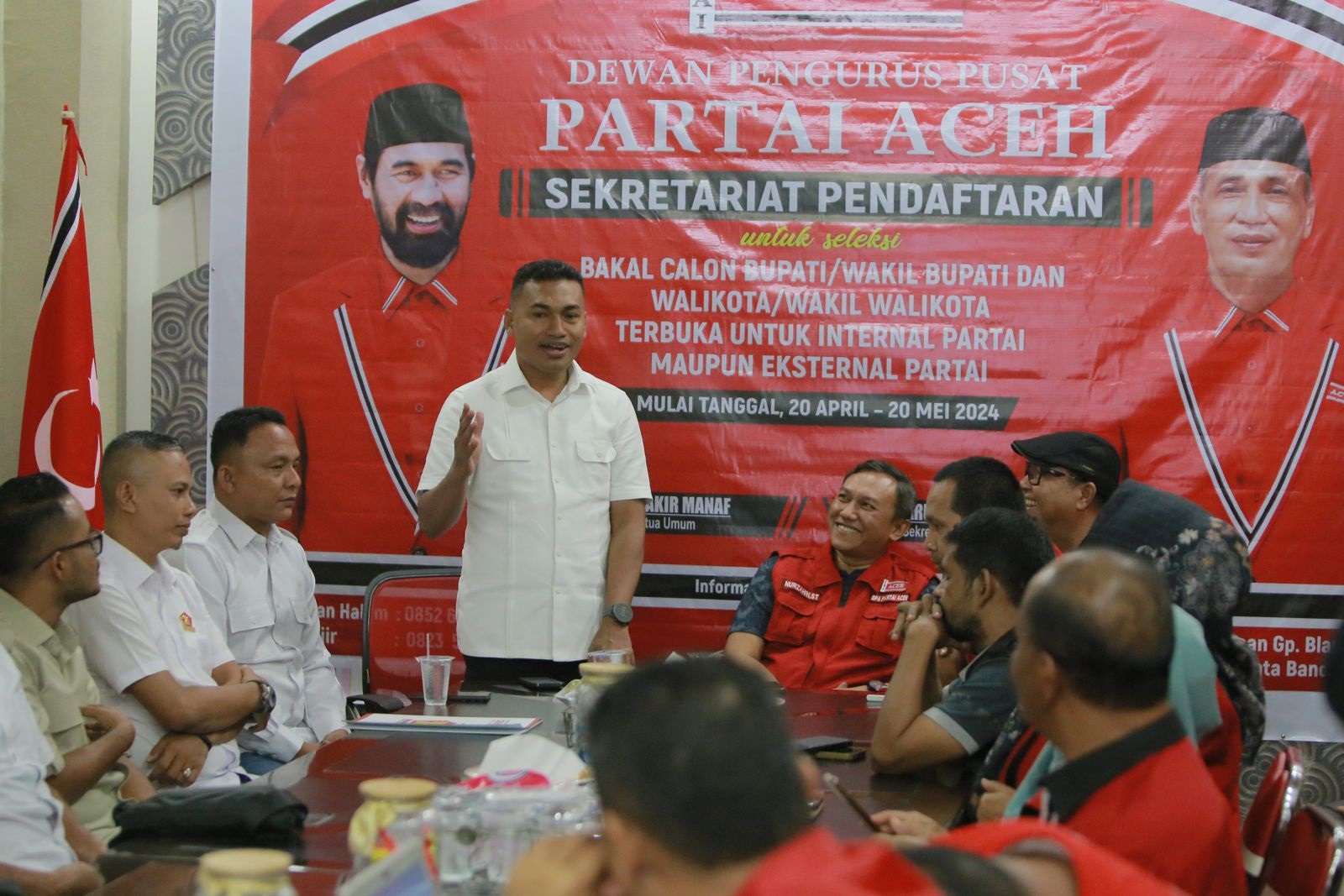 Simbol Bapak Pembangunan Daerah Safaruddin Daftar Ke DPP-PA