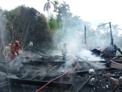 Rumah Rusli Musnah Terbakar Di Blang Bintang