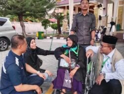 Dinihari Tadi, Jamaah Haji Aceh Kloter 01 Mendarat Di Jeddah